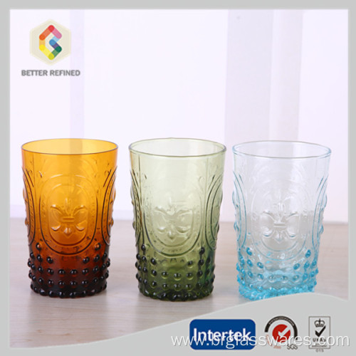 wholesale colored antique wine glasses